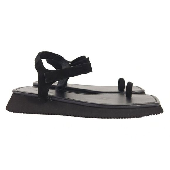 LE17SEPTEMBRE Toe Ring Sandals Size 40 10 Women's Black $270 - Picture 4 of 11